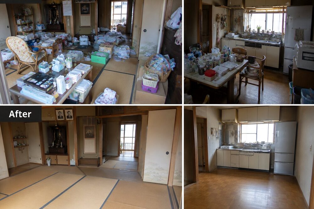 お部屋の片付け・不用品回収