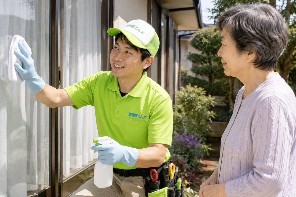 窓・お部屋のお掃除